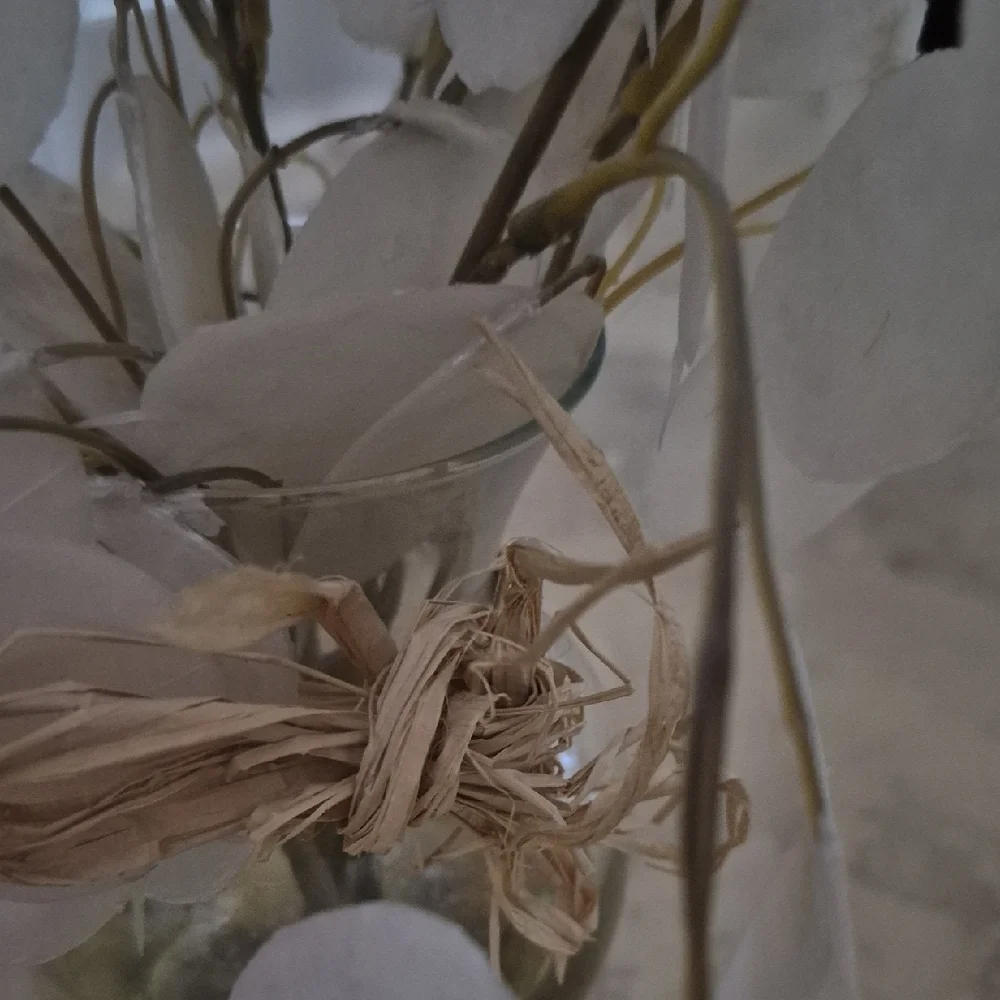Neiman Marcus Faux Floral Arrangement with Vanilla Accents
